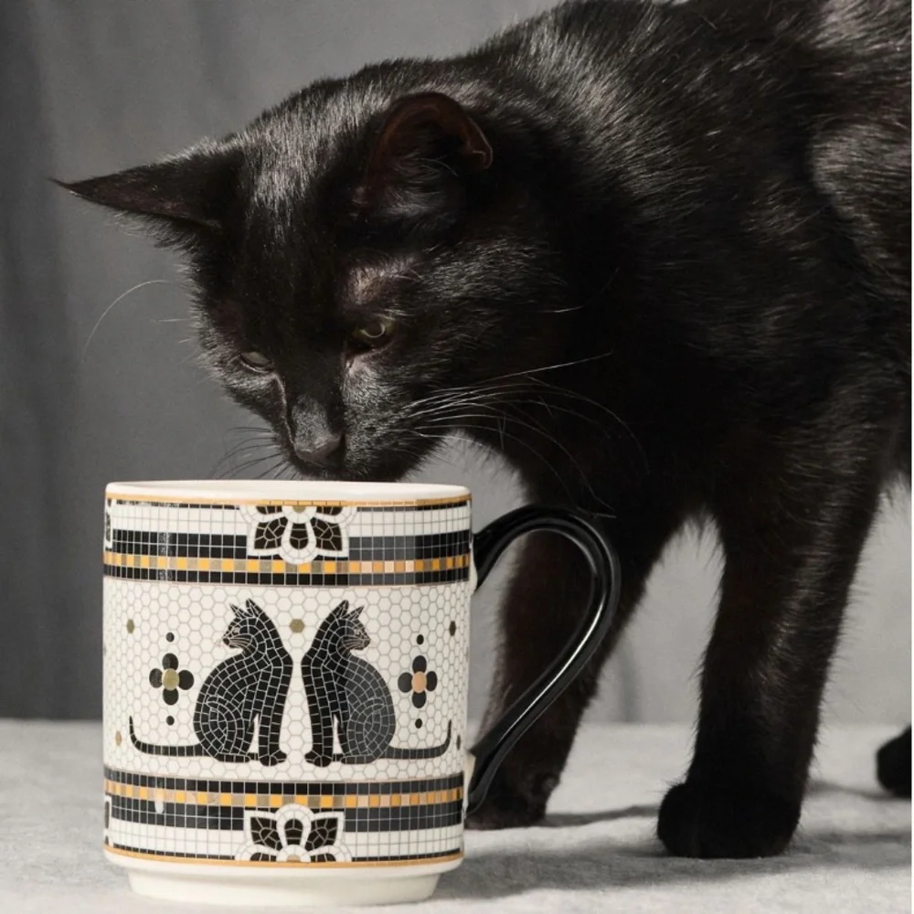 Anthropologie Black and White Halloween Dinnerware Collection